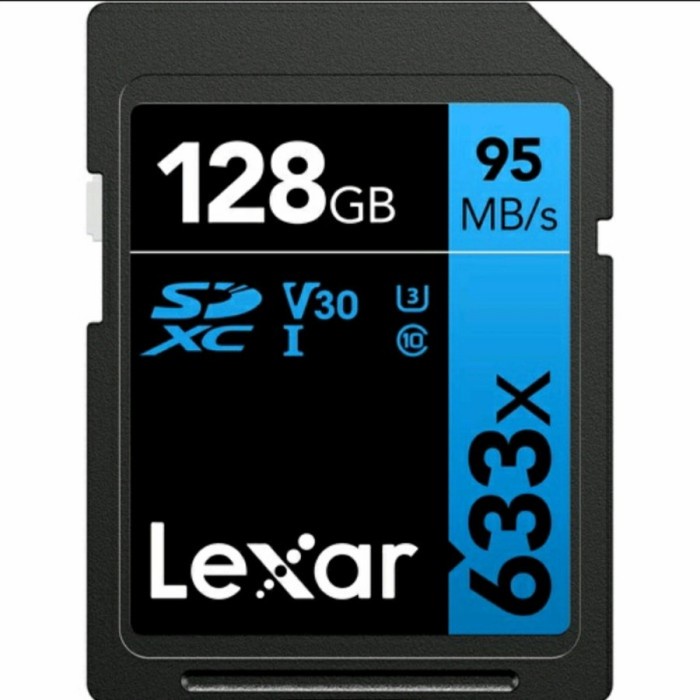 LEXAR Professional 633X SDCard SDXC SDHC 32GB 64GB 128GB 256GB Garansi Resmi