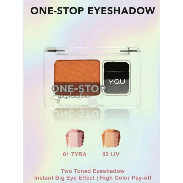 Eyeshadow One-Stop - Tyra &amp; LIV Y.O.U Original Segel