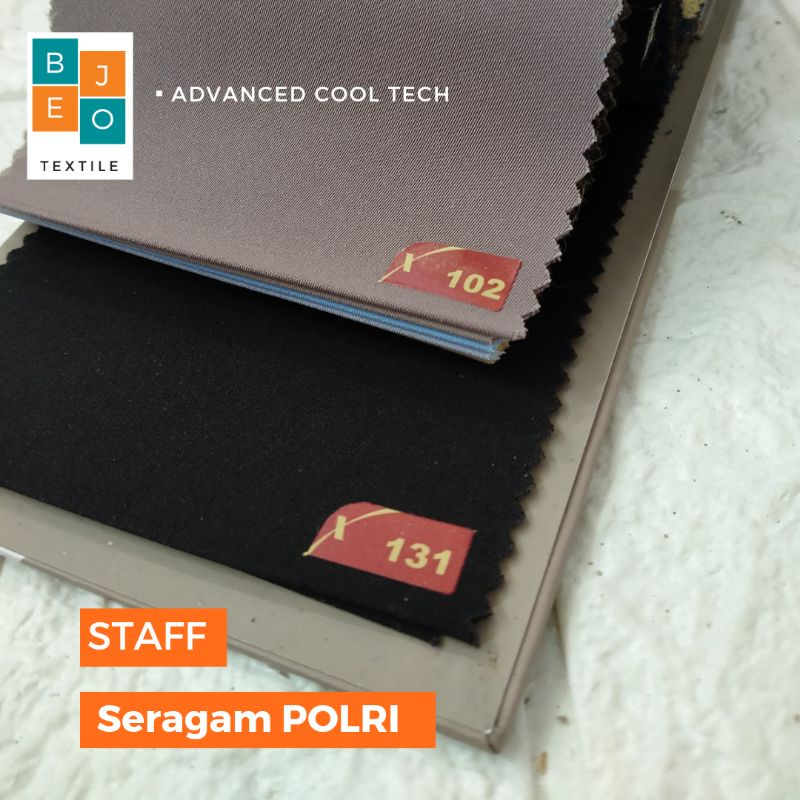 kain seragam Polri Staff Maxistyle