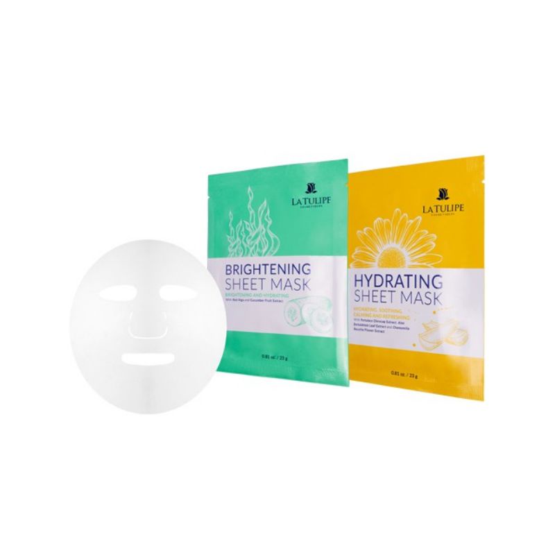 LA TULIPE Hydrating &amp; Brightening Sheet Mask 23g