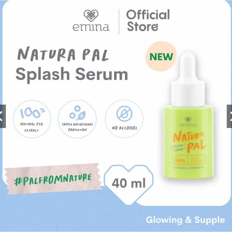 BARU! Emina Natura Pal Splash Serum 40ml