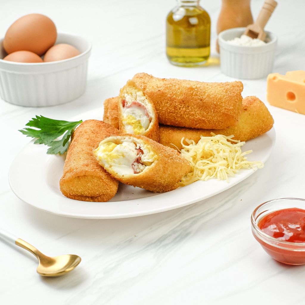 

RISOLES MAYO SMOKED BEEF & EGG (FROZEN)