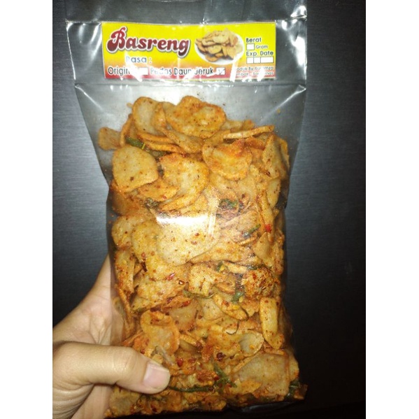 

basreng pedas daun jeruk 250g basreng viral