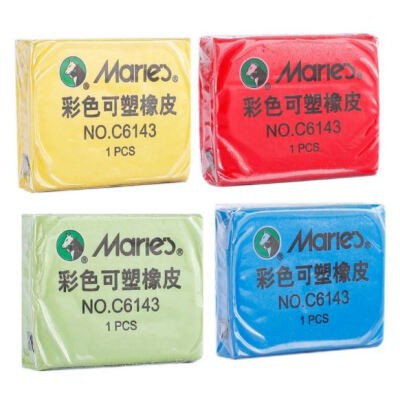 

Maries Kneadable Eraser C6143 / Penghapus uli / penghapus elastis +