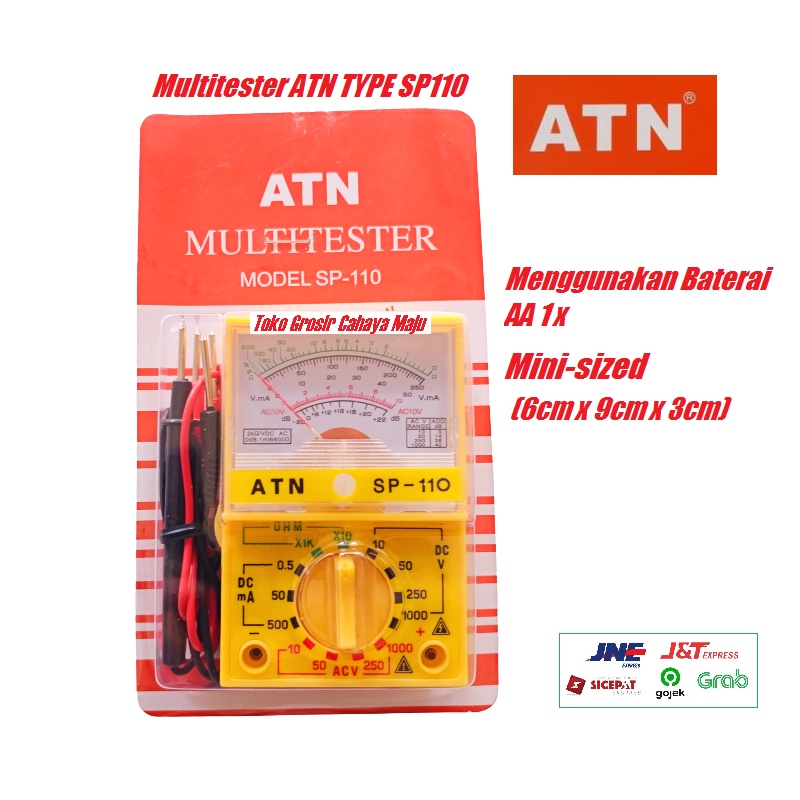 Jual Multi Meter Tester Avo Avometer Multitester Multimeter Analog SP