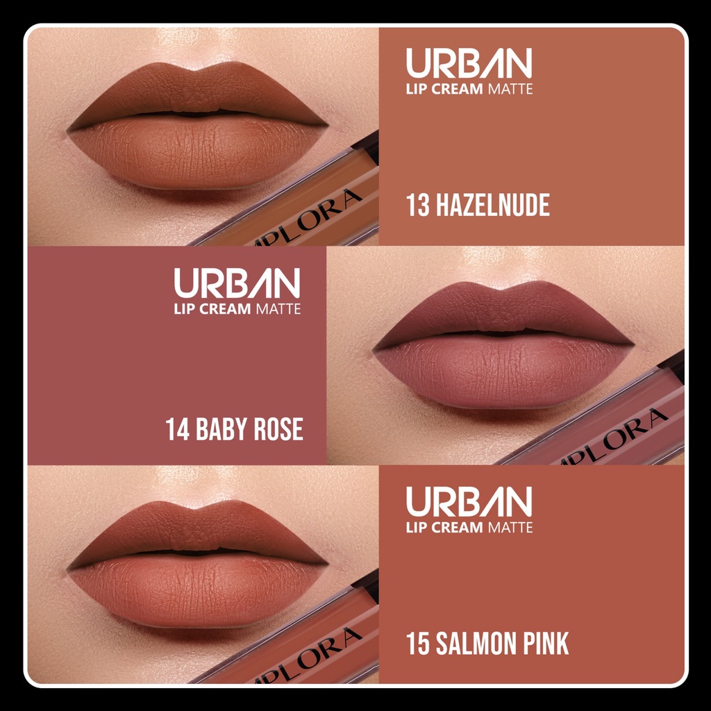 ❤ IMPLORA ✔️BPOM Urban Lip Cream Matte ORIGINAL❤