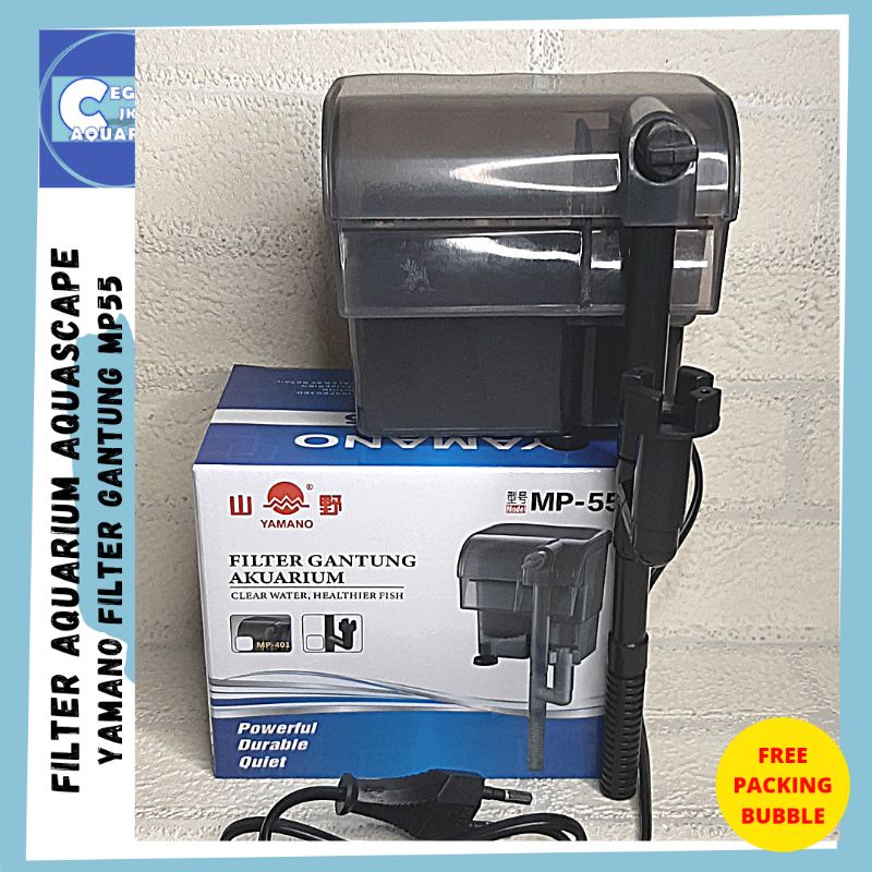 Yamano MP55 Hanging Filter Aquarium Aquascape