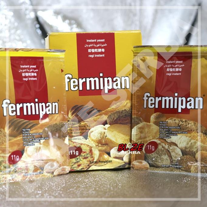 

FERMIPAN RAGI INSTAN BAHAN PENGEMBANG ROTI DAN KUE 11G /SACHET TERJAMIN Kode 865