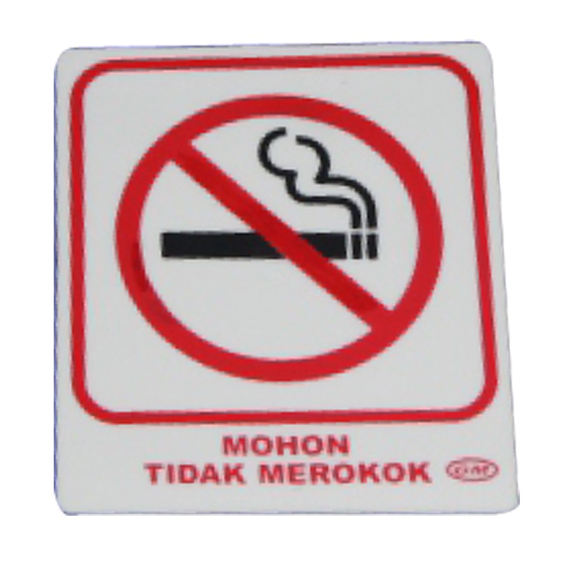 

GM label mohon tidak merokok kecil