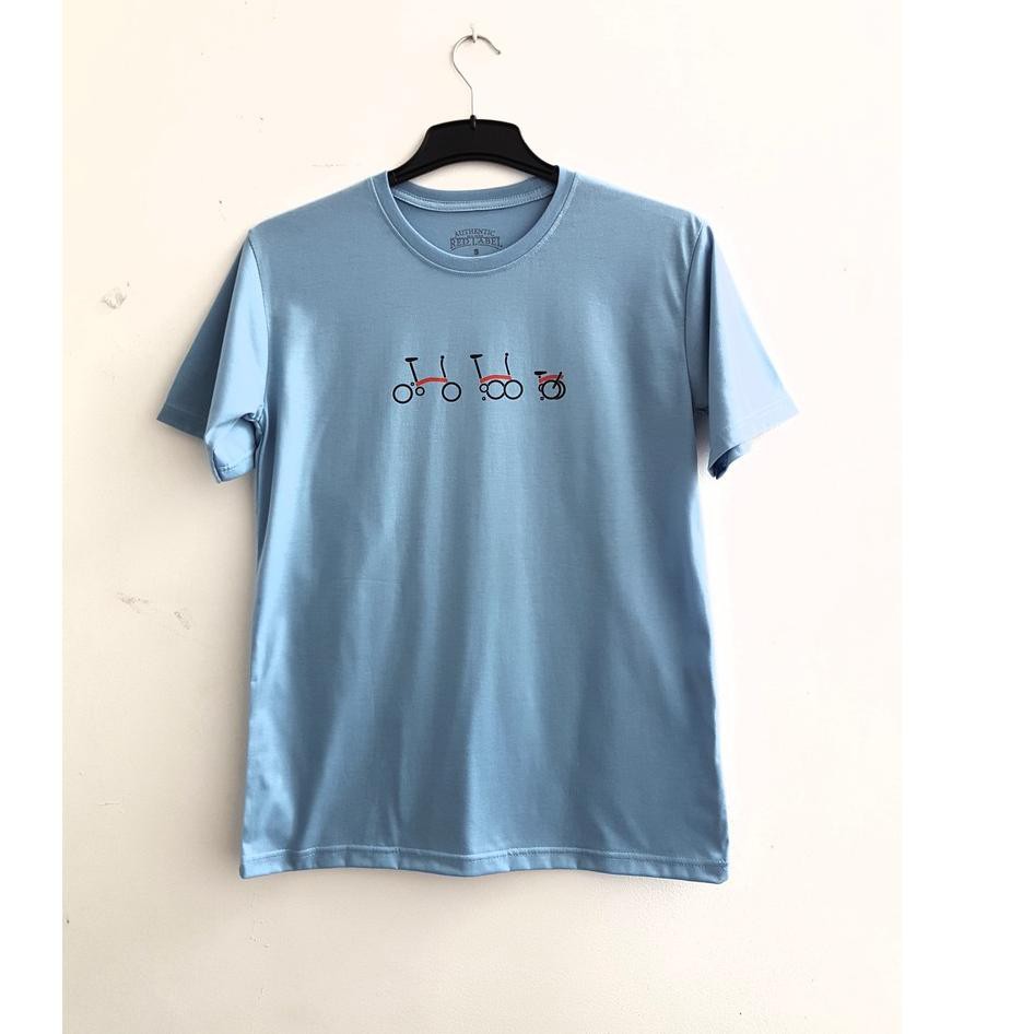 NEW.. Kaos / T-Shirt RED LABEL Biru Muda く