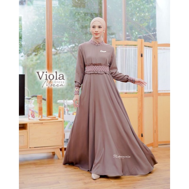 VIOLA DRESS by ZABANNIA