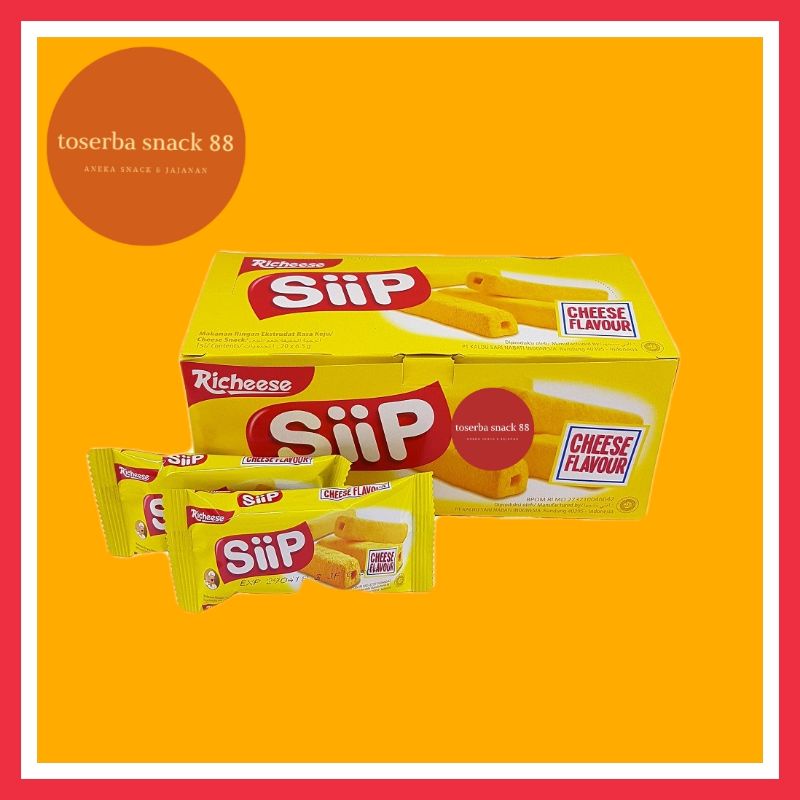 

RICHEESE SIIP/Stik Bite Nabati (5 gram × 20 pcs)