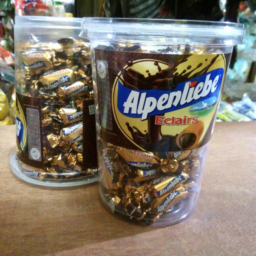 

Permen Alpen Toples/permen coklat karamel alpenliebe eclair 360gr isi 100pc