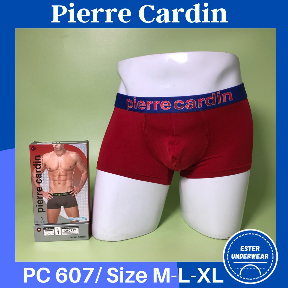 Celana boxer Pria Pierre Cardin Import Pc 607  ISI-1 PCS