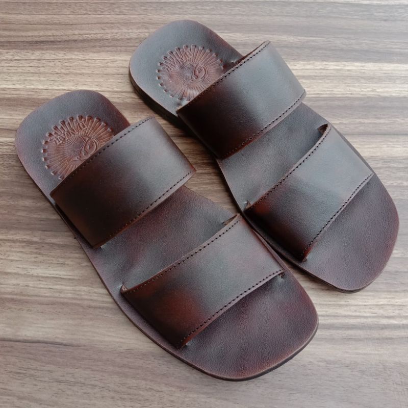 BISA COD!!! SANDAL KOKOP BAN2 PRIA KULIT ASLI/ SANDAL PRIA KULIT ASLI