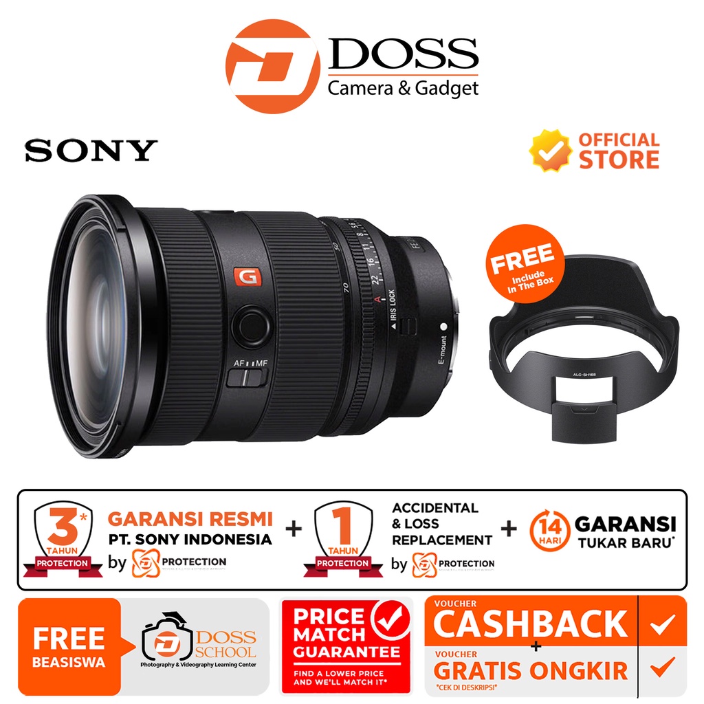 Sony FE 24-70mm f2.8 GM II Lens