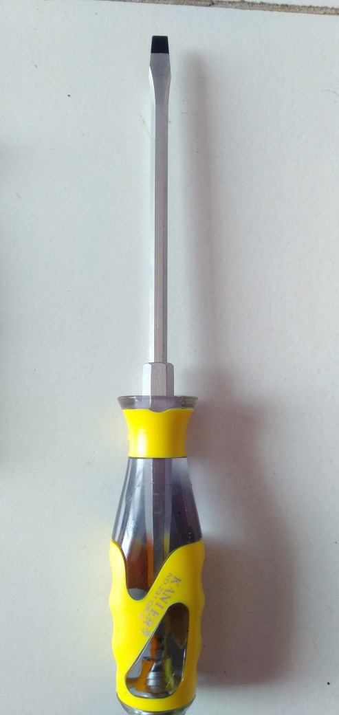 Obeng Ketok Tembus 6x150 Mm 6 Inch Magnet Plus/minus Termurah Berkualitas Harga Satuan