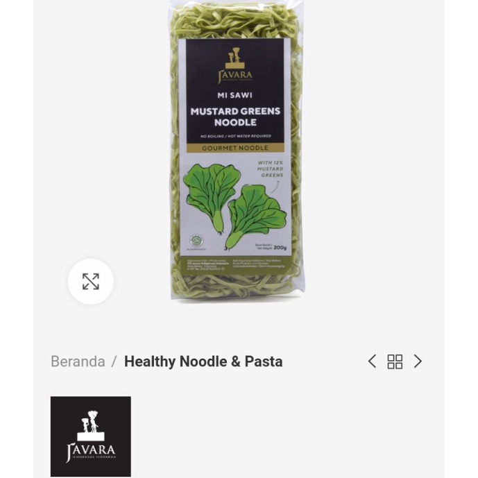 

Mustard Green Noodle | Mi Sawi | 200g