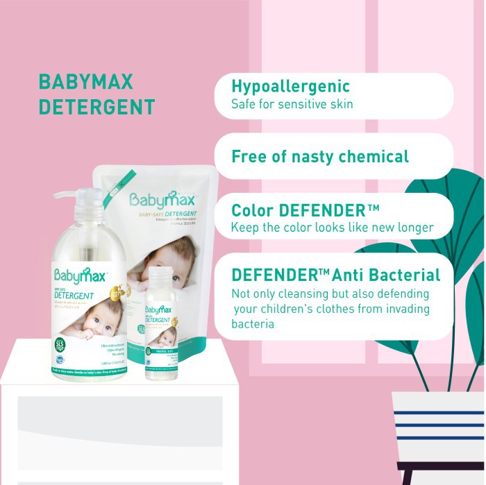 Babymax Bottle and Utensils Cleanser and Detergent