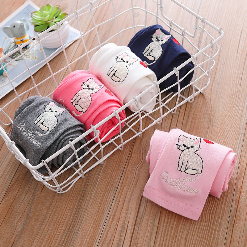 HappyOliver SARANGHAE CAT legging anak perempuan celana panjang import