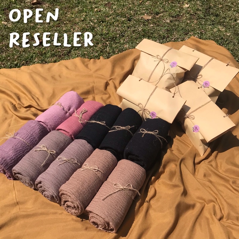 bahan pashmina crinkle shawl