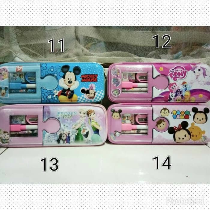 

Kotak Pensil / Pencil Case Mickey Mouse - Minnie Mouse Disney