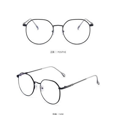Kacamata Anti Radiasi Bahan Metal Gaya Retro Klasik Untuk unisex