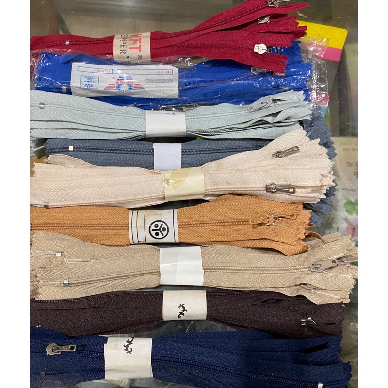 Resleting Celana 7 inch 17,5 cm per lusin