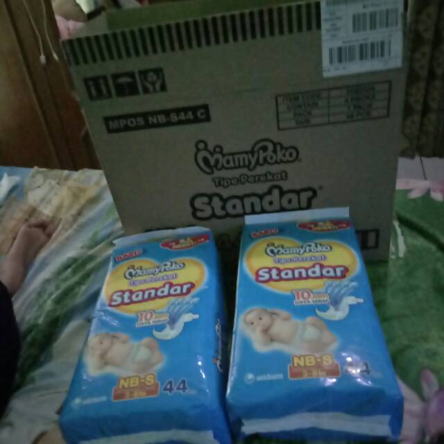 PAMPERS MAMY POKO STANDAR NB-S