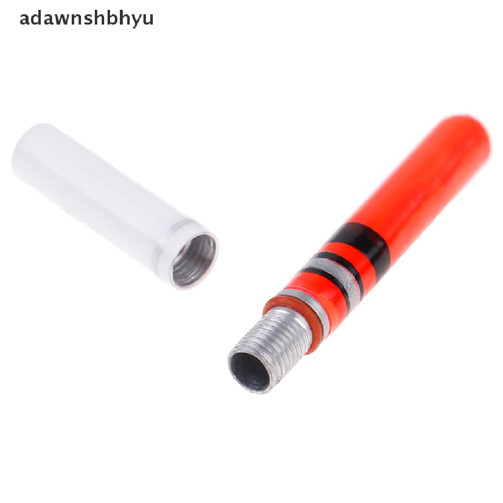 Adawnshbhyu 2Pcs Tongkat Lampu Pelampung Pancing led luminous float Untuk Memancing Malam Gelap