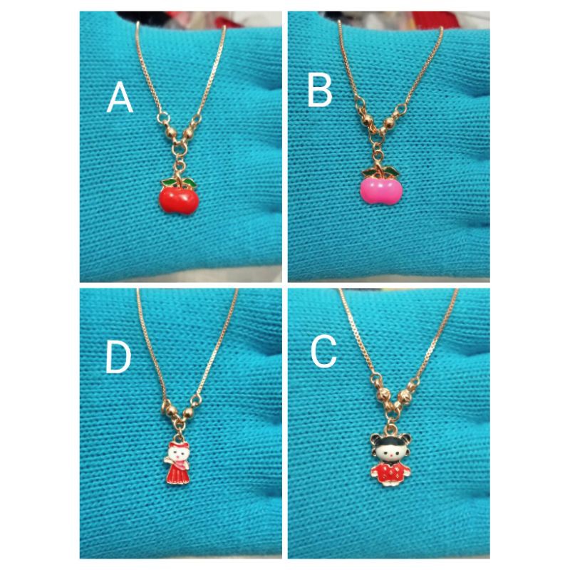 RTs32. Kalung xuping anak anak lapis emas ukuran 35 cm