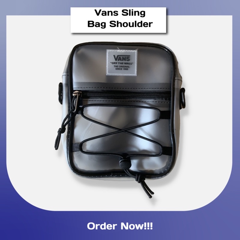 Sling Bag Vans Clear Transparent Original