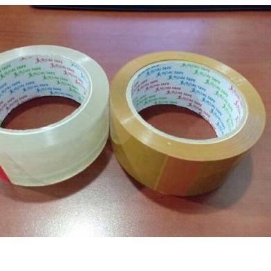 

Flash Sale 6 ROLL / 1 SLOOP LAKBAN GOAL TAPE 2 INCH 48 MM X 100 YARD TEBAL LEM 23 MICRON !