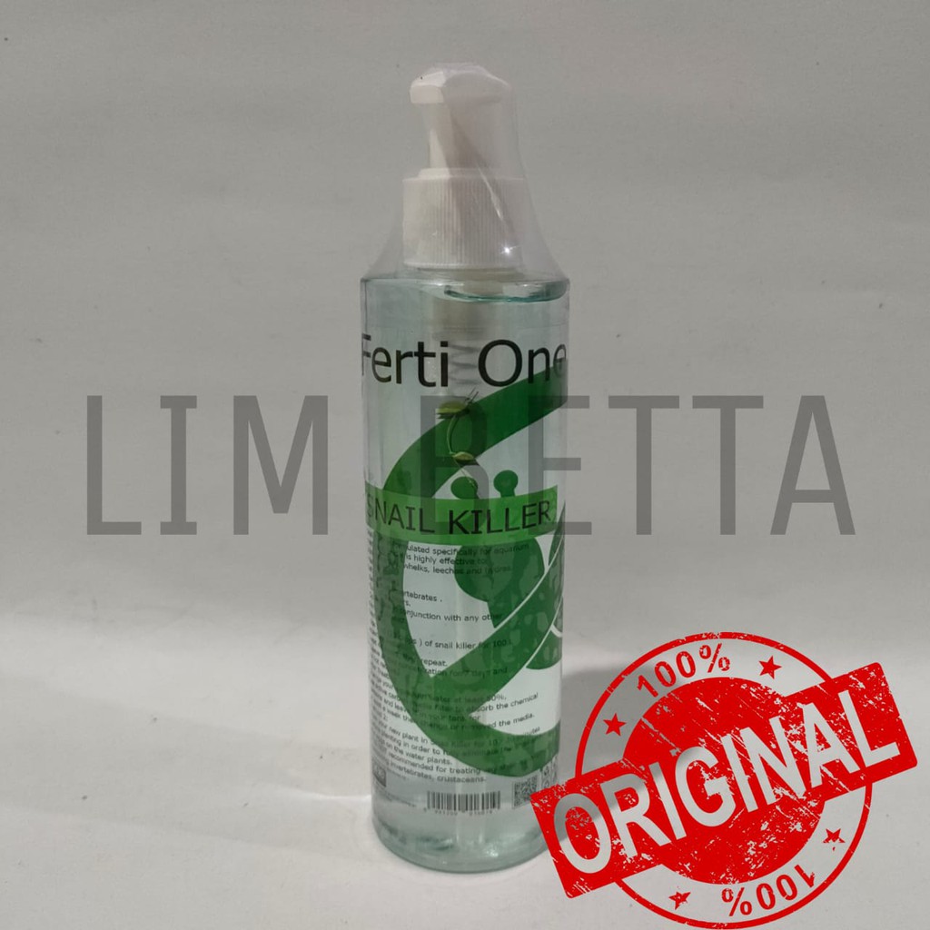 (200 ML) SNAIL KILLER / FERTI ONE SNAIL KILLER PEMBASMI HAMA AQUASCAPE