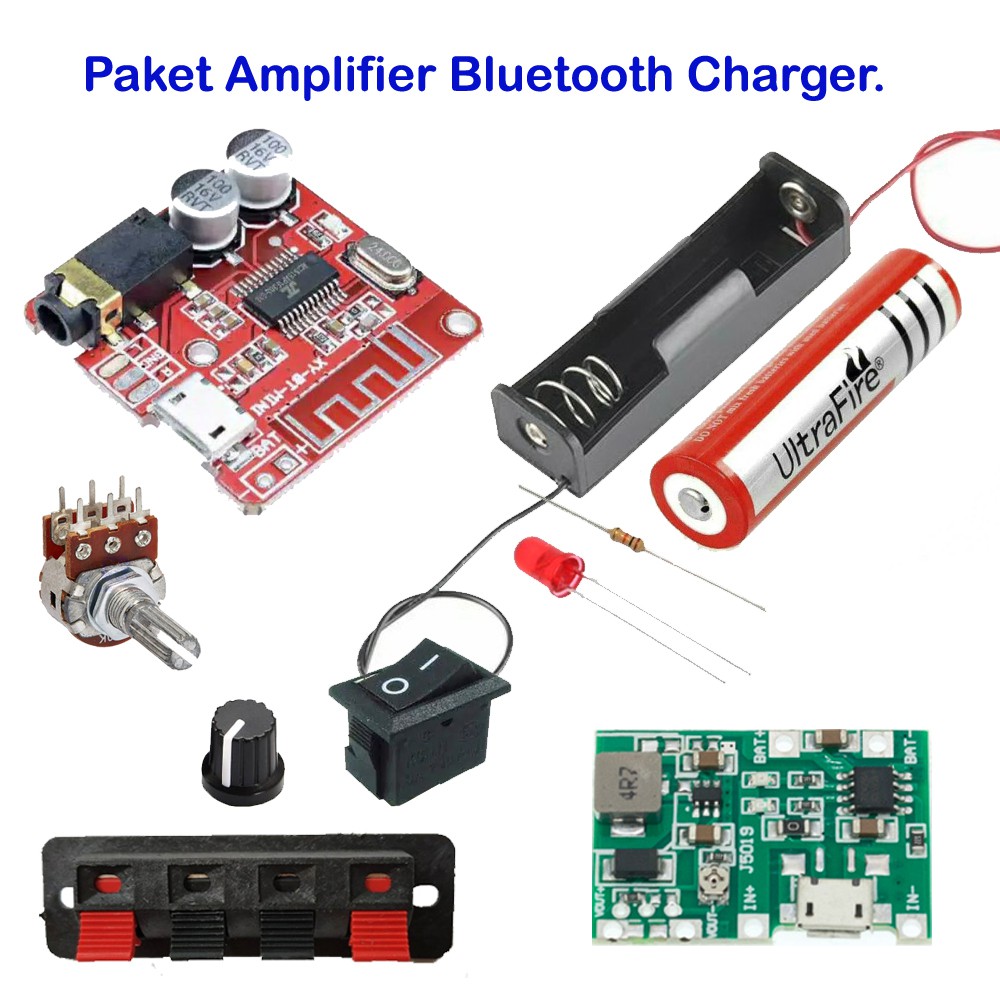 Paket Amplifier Bluetooth Charger bluetooth amplifier charger