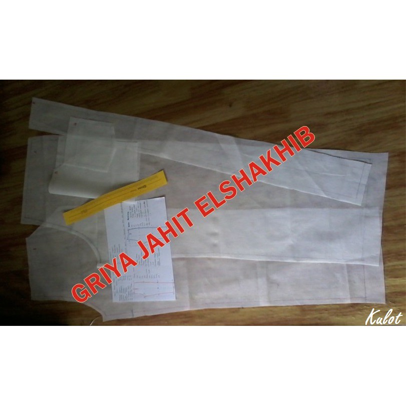 Pola Jadi Celana Kulot Wanita