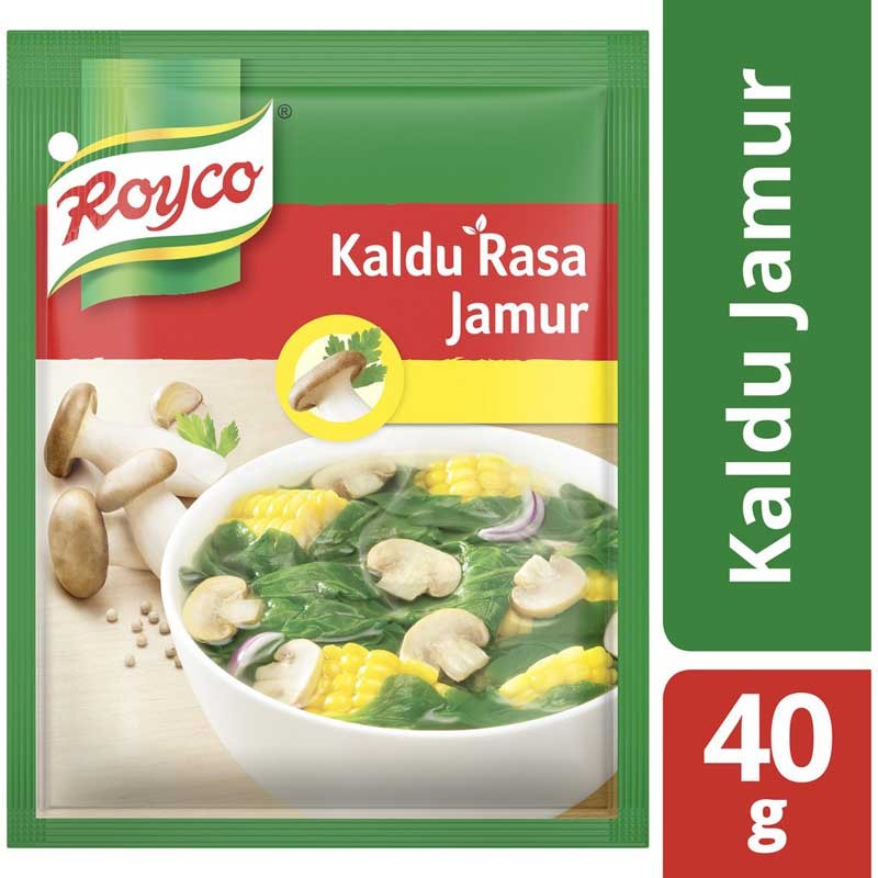 

[HeMart] Royco Bumbu Penyedap Makanan Rasa Kaldu Jamur 40g / Makanan Instan