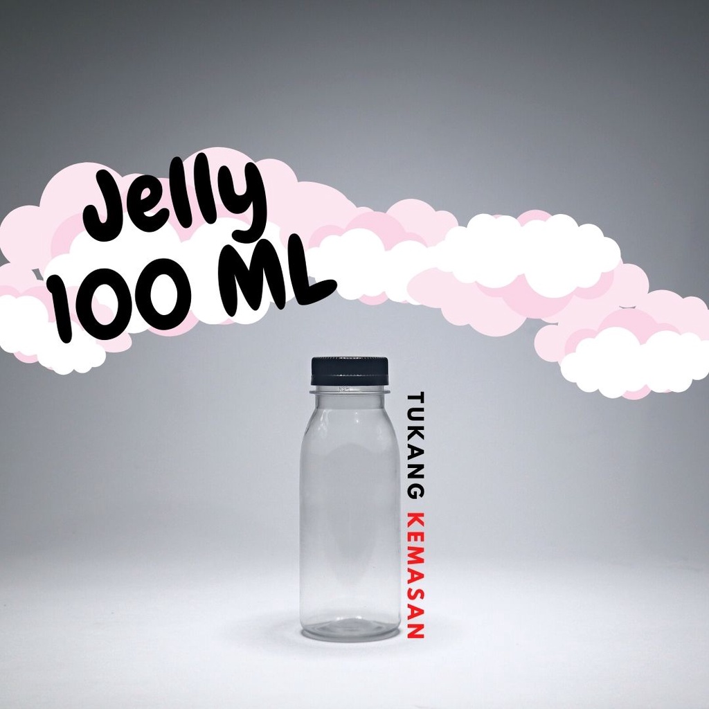 Botol Jelly 100 ML / Botol Puding Sedot