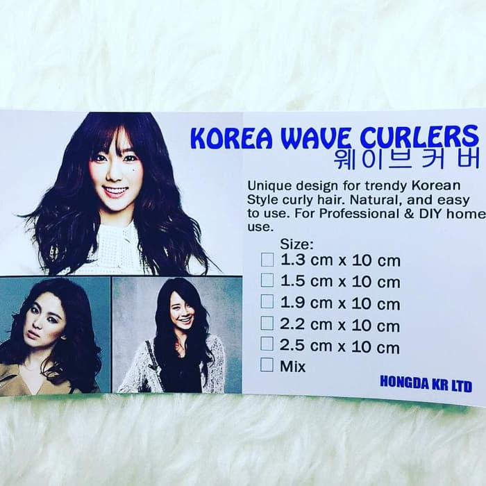 Korea Hair Curlers Alat Keriting Rambut Manual