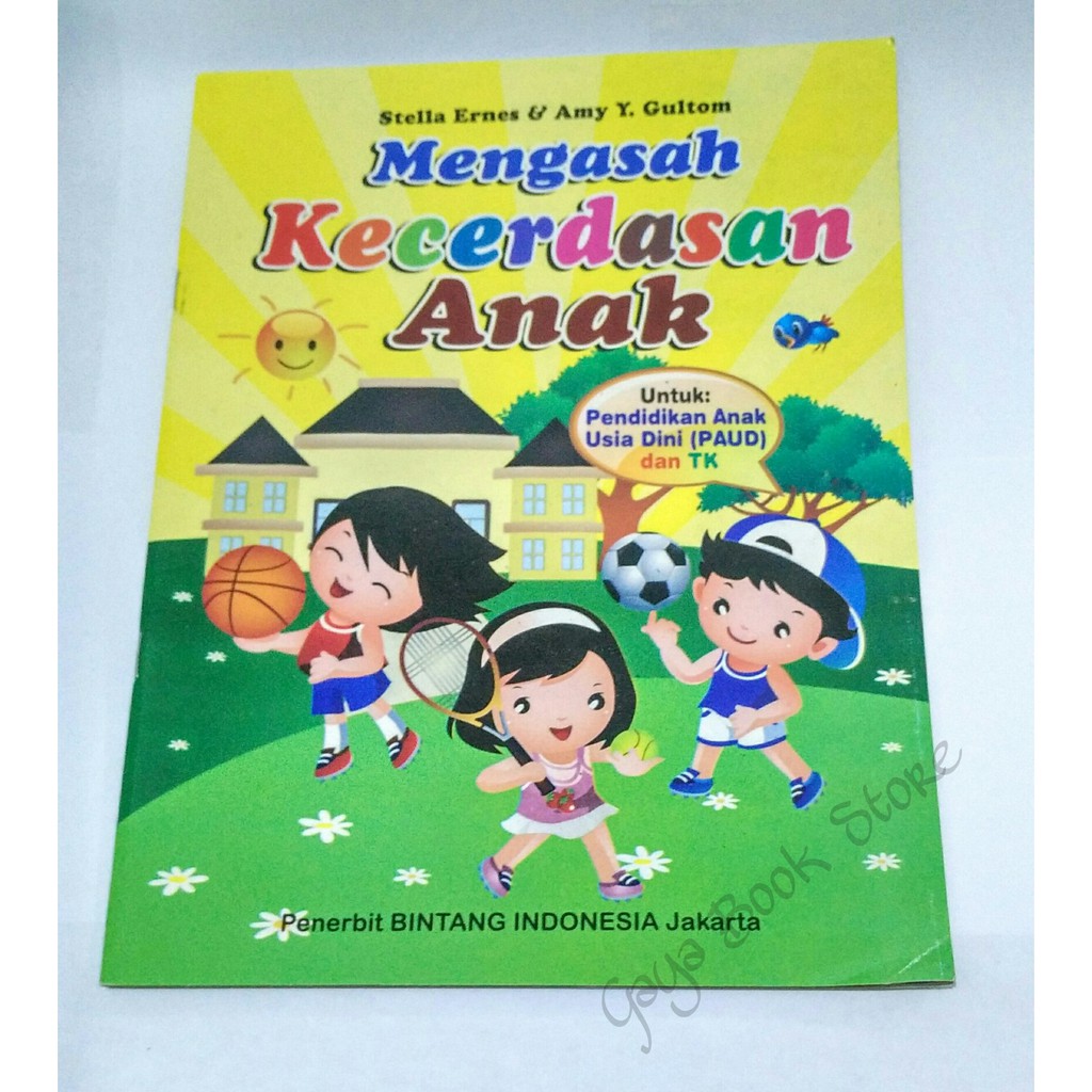  Buku  Anak  Mengasah Kecerdasan Anak  Paud  Tk 