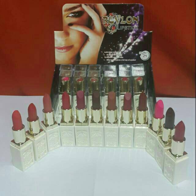 Lip Stick Matte Revlon 24 pcs