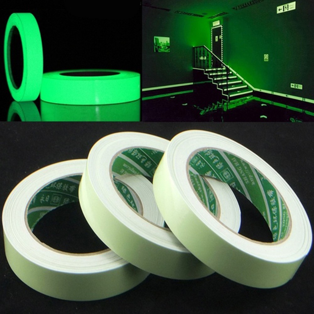 

Night Luminous Tape Self-adhesive Warning Vision Glow sticker 3M Length