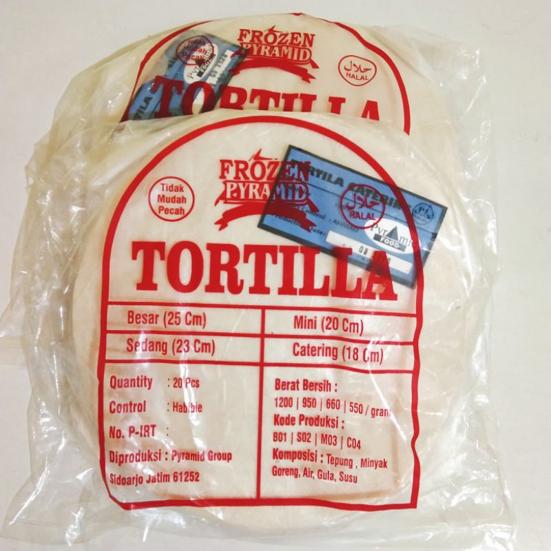 

Pyramid tortilla kebab uk. 18cm isi 20