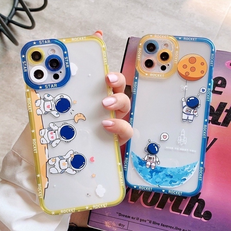 Astronot case softcase casing planet ready iphone xsmax