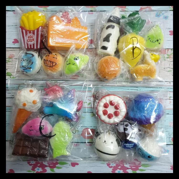 

Squishy Paket Murah Spesial Isi 5 Kode 843