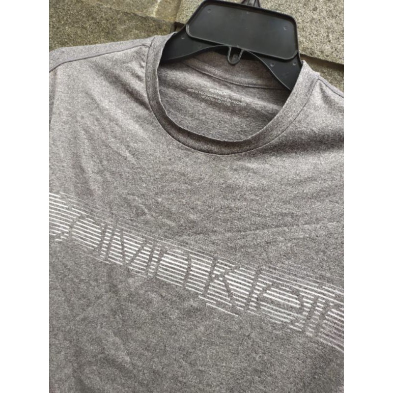 CALVIN KLEIN faded longsleeve tee