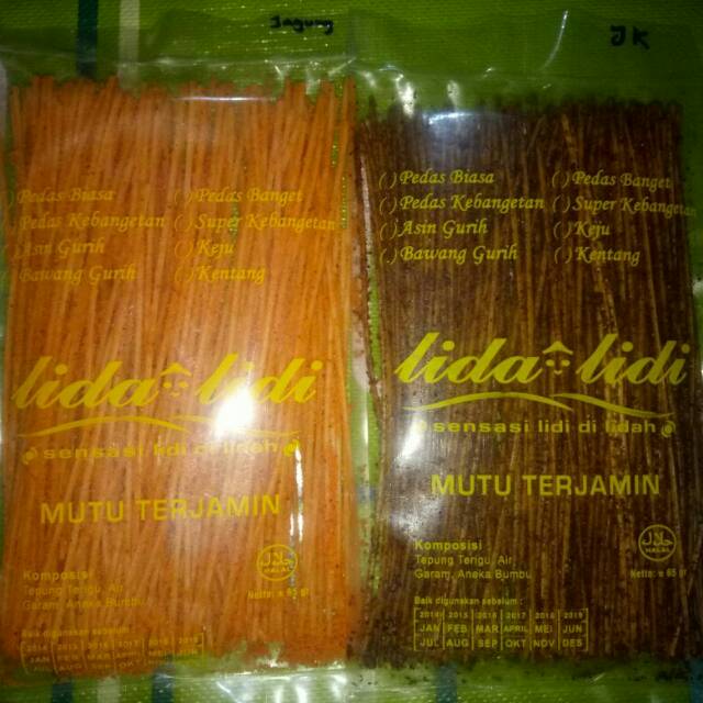 

Lidi Pedas Jagung Pedas Jeruk