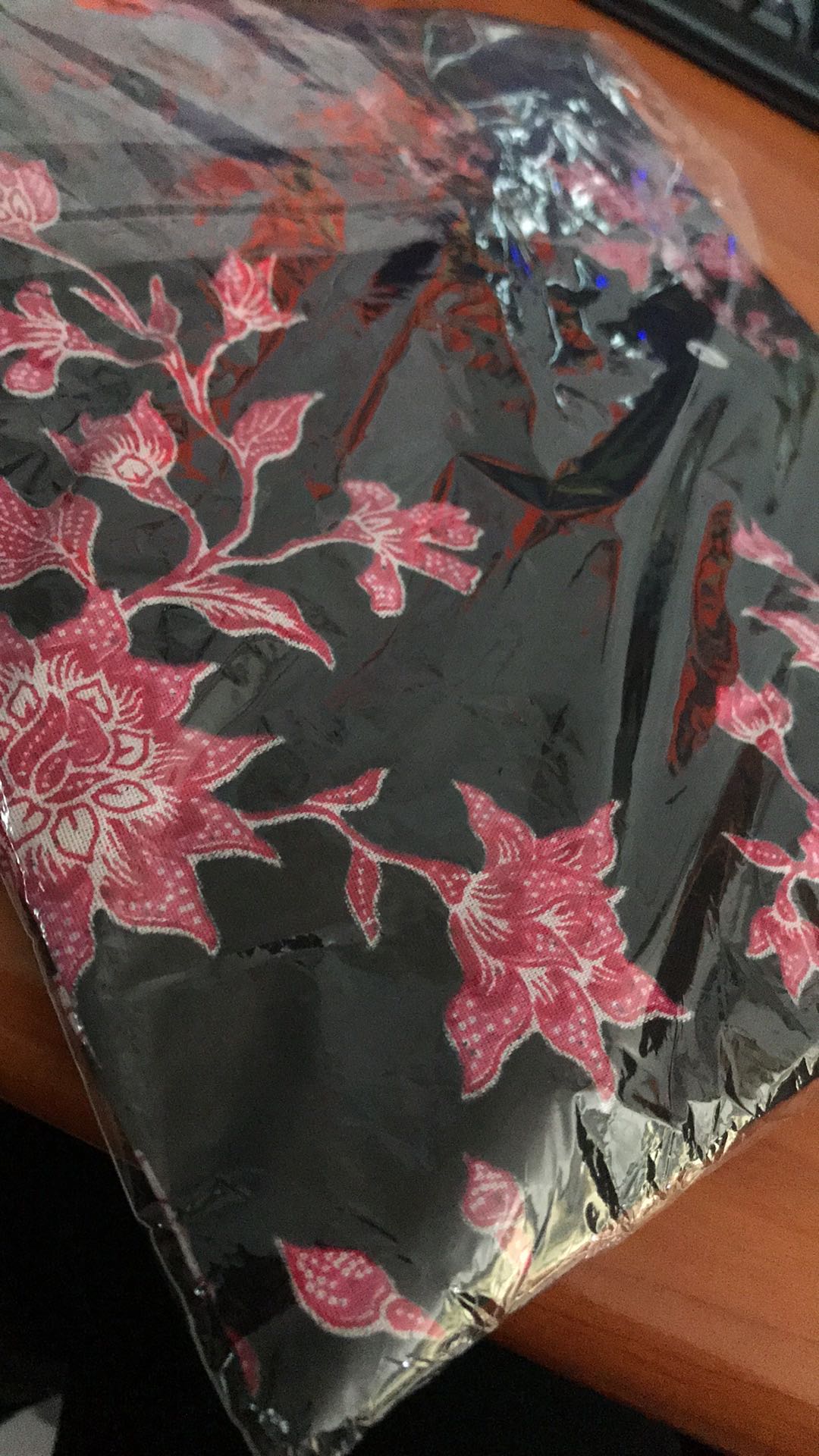 Baju Tunik Batik Fashion Atasan Tunik Cewek Kantor Outer Solo Td 178