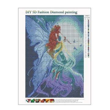 DIY Full Drill Diamond Painting - 5D Fairy Butterfly Stitch Kit