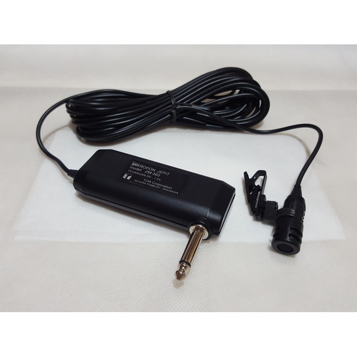 MIC JEPIT - MIC CLIP ON KABEL TOA ZM-360